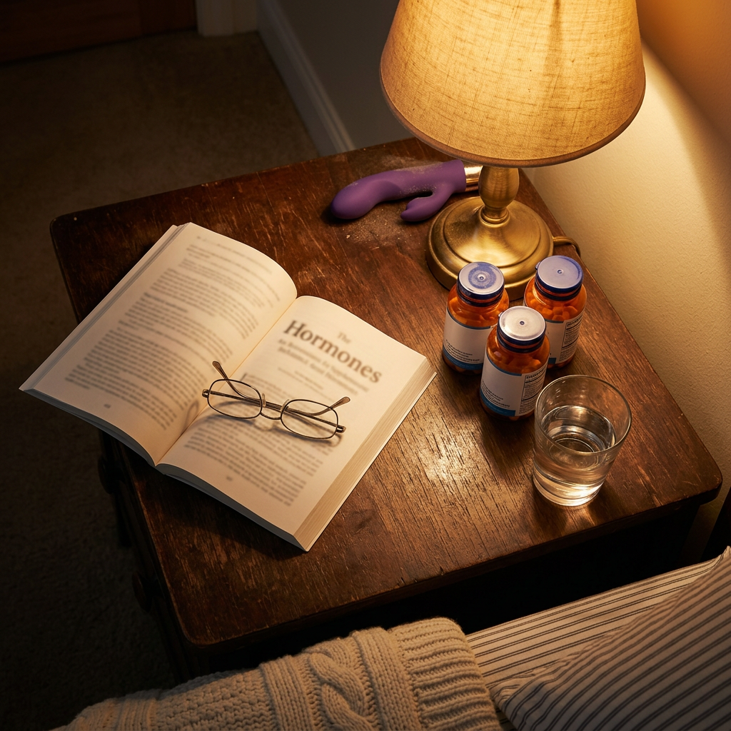 Woman in morning light, pensive